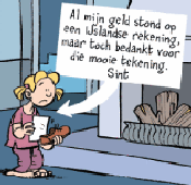 Sinterklaas in de problemen